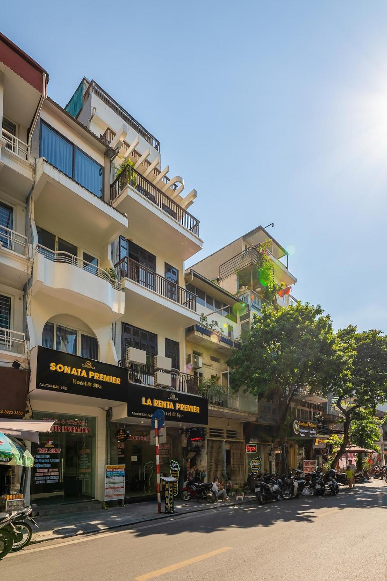 Sonata Premier Hotel & Spa Hanoi Exteriör bild